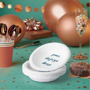 Personalise or Customise Paper Plate