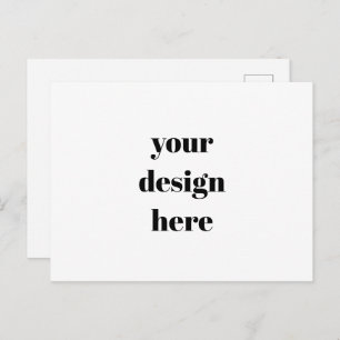 Personalise or Customise Postcard