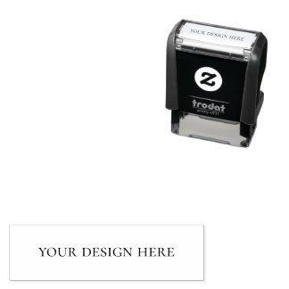 Personalise or Customise  Self-inking Stamp