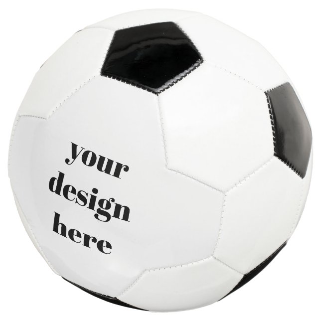 Personalise or Customise  Soccer Ball (Three Quarter)