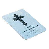 Personalise, Ordination Anniversary Priest, Cross