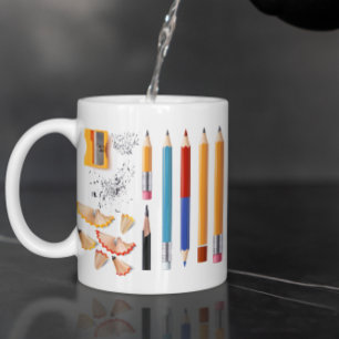 Personalise Pencil , Back to School Mug