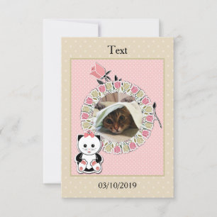 Personalise, personal, photo invitation