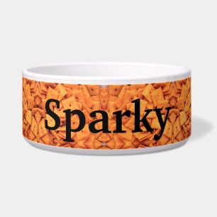 Personalise Pet Food Bowl - Cheese Snacks