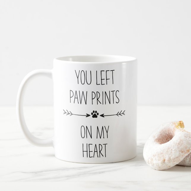 Personalise Pet Memorial Photo Coffee Mug (With Donut)