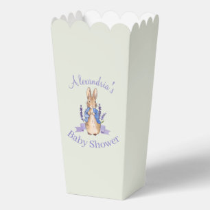 Personalise Peter the Rabbit Baby shower Favour Box