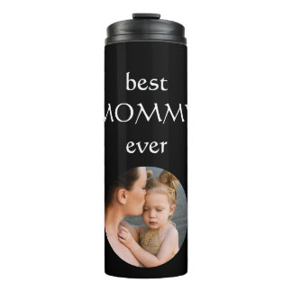 Personalise Photo Best Mum Ever Happy Mother's Day Thermal Tumbler