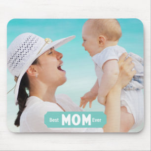 Personalise Photo Best Mum Ever Mother's Day Mouse Pad