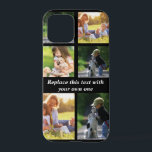 Personalise photo collage and text Case-Mate iPhon iPhone 12 Pro Case<br><div class="desc">Personalise photo collage and text</div>