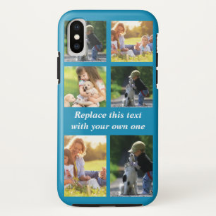 Personalise photo collage and text Case-Mate iPhon iPhone Case