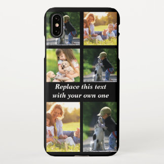 Personalise photo collage and text Case-Mate iPhon iPhone XS Max Case