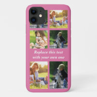 Personalise photo collage and text Case-Mate iPhon