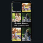 Personalise photo collage and text Case-Mate iPhon iPhone 12 Pro Max Case<br><div class="desc">Personalise photo collage and text</div>