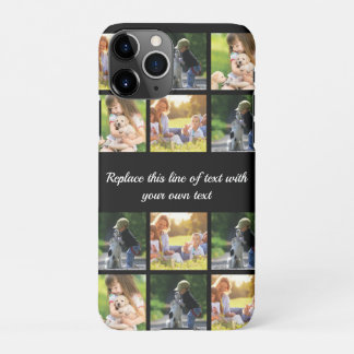 Personalise photo collage and text Case-Mate iPhon iPhone 11Pro Case