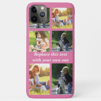 Personalise photo collage and text Case-Mate iPhon iPhone Case