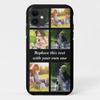 Personalise photo collage and text Case-Mate iPhon