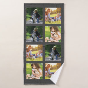 Personalise photo collage  Case-Mate iPhone case Bath Towel