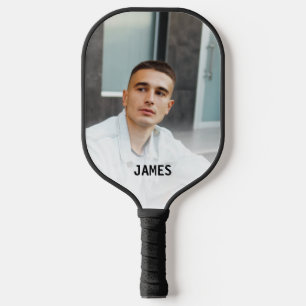 Personalise Pickleball Name and photo Paddle