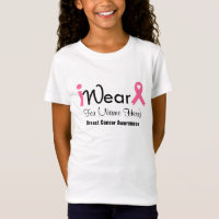 Personalise Pink Ribbon Breast Cancer