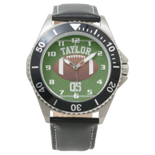 Personalise player Name and Number Cool Football Watch