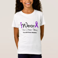 Personalise Purple Ribbon Pancreatic Cancer