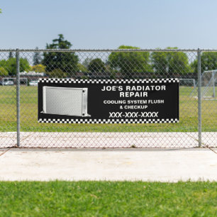 Personalise Radiator Repair Shop Large Business Banner