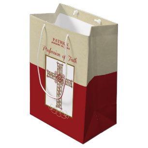 Personalise, RCIA Blessings on Profession of Faith Medium Gift Bag
