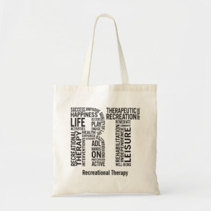Personalise Recreational Therapist RT Tote Bag
