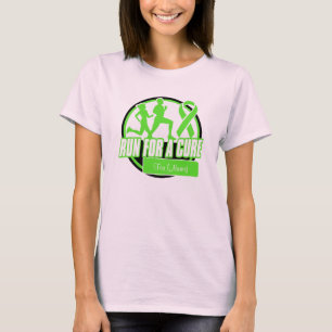 Personalise Run For a Cure Non-Hodgkin's Lymphoma T-Shirt