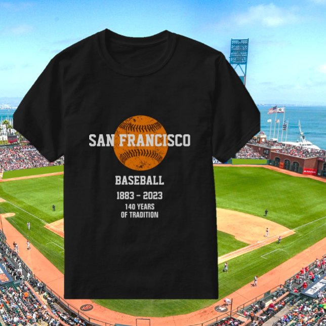 Personalise San Francisco, Baseball, 2023  T-Shirt (Creator Uploaded)