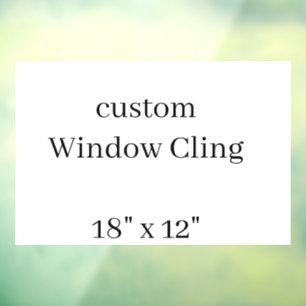 personalise simple custom 18" x 12" Landscape