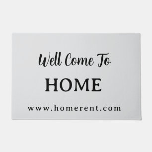 personalise simple custom 24" x 36" doormat