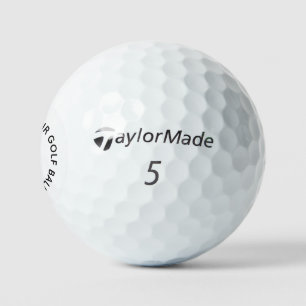 personalise simple custom Taylor Made TP5 Golf Balls