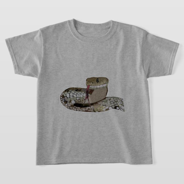 Personalise Snake Transformation T-Shirt (Laydown)