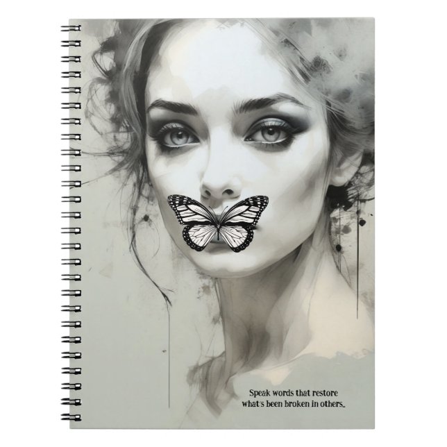 PERSONALISE: Speak Kind Words | Notebook (Front)