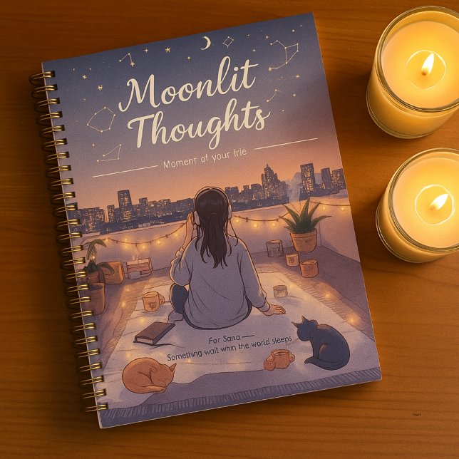 Personalise Stargazing Moonlit Cute Back to School Planner (Creator Uploaded)