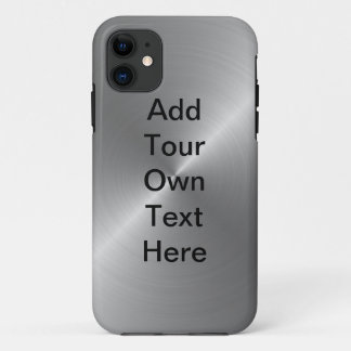 Personalise Steel iPhone 11 Case