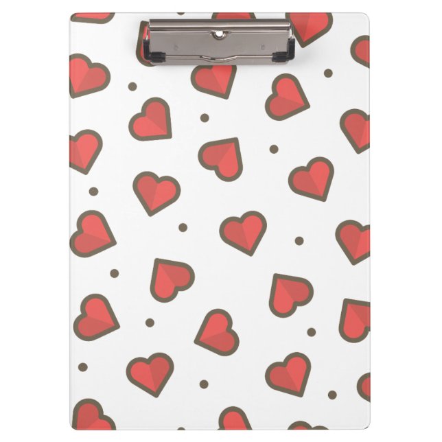 Personalise Sweet Hearts Clipboard (Front)