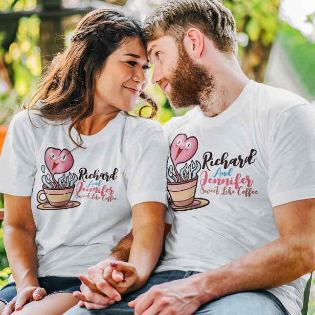 Personalise Sweet Like Coffee T-Shirt (Creator Uploaded)