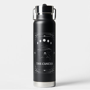 Personalise Tarot Zodiac Cancer BFF Mum Birthday Water Bottle