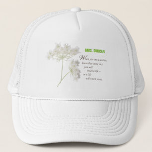 Personalise, Teacher Appreciation Day Thank You Trucker Hat