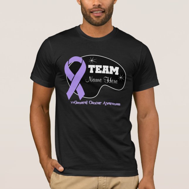 Personalise Team Name - Cancer T-Shirt (Front)