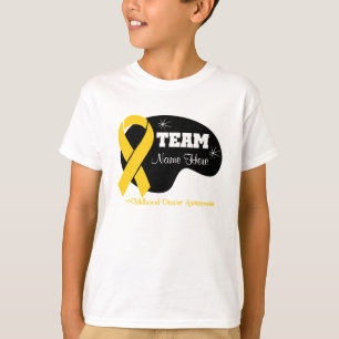 Personalise Team Name - Childhood Cancer T-Shirt