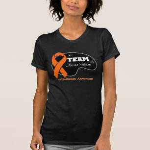 Personalise Team Name - Leukaemia T-Shirt