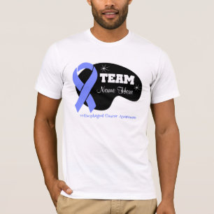 Personalise Team Name - Oesophageal Cancer T-Shirt