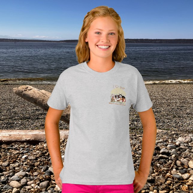 Personalise Text Dog Pack Club T-Shirt (Creator Uploaded)