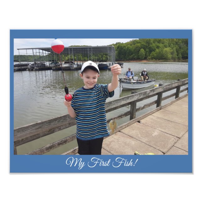 Personalise Text High Resolution Enlargement Photo Print (Front)