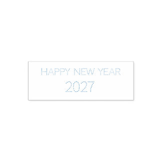 personalise text self-inking stamp