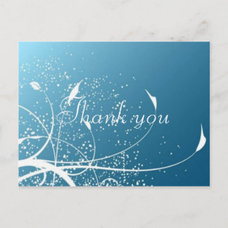 Personalise Thank You Postcard