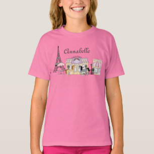 Personalise The Pretty Ponies Paris Horse T-Shirt